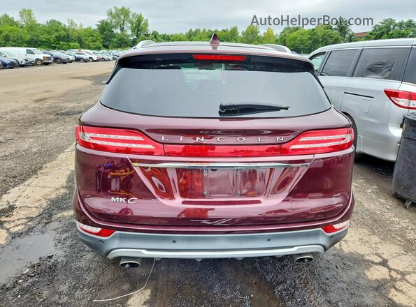 5LMCJ3D97KUL51559 2019 LINCOLN MKC Burgundy Widok z tyłu