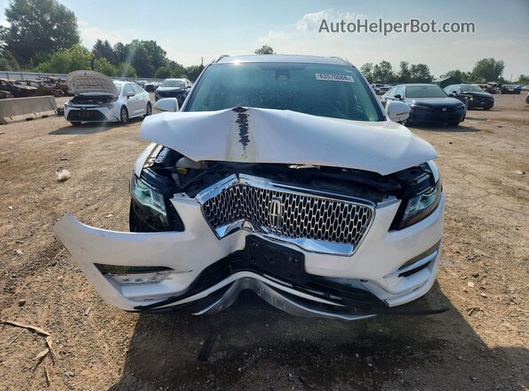 5LMCJ3D98KUL13208 2019 LINCOLN MKC White Vista frontal