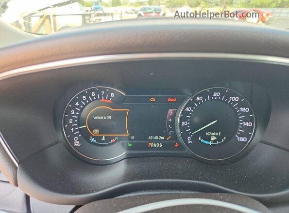 5LMCJ3D98KUL13208 2019 LINCOLN MKC White Vista del cuadro de instrumentos
