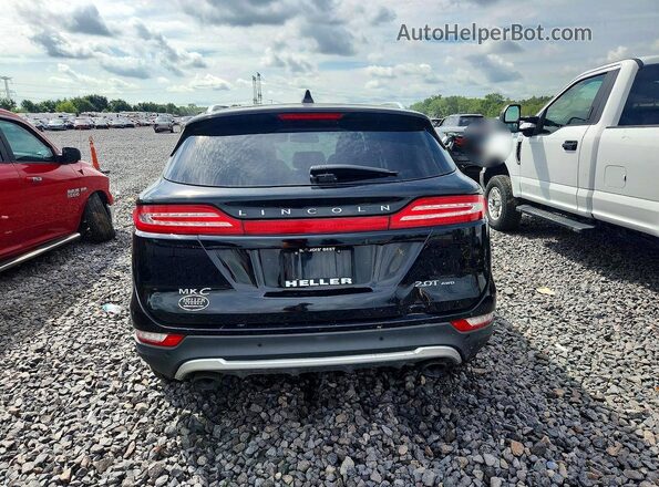 5LMCJ3D99HUL49210 2017 LINCOLN MKC Black Вид ззаду
