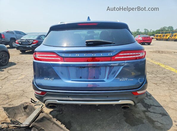5LMCJ3D99JUL30162 2018 LINCOLN MKC Blue Вид ззаду
