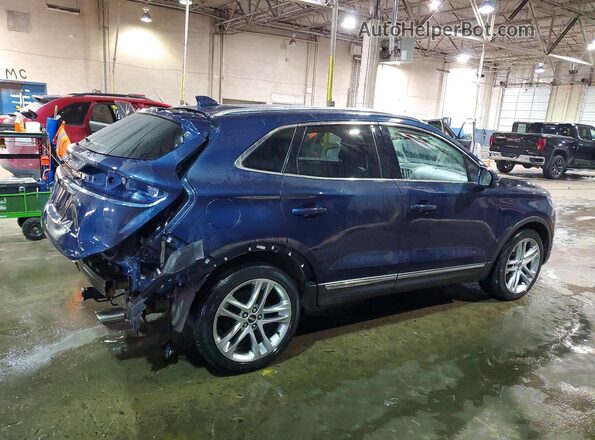 5LMCJ3D9XHUL21769 2017 LINCOLN MKC Blue Задня права чверть