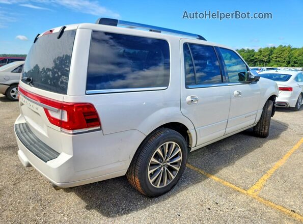 5LMJJ2HT1HEL01881 2017 LINCOLN NAVIGATOR White Задня права чверть