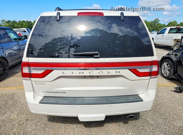 5LMJJ2HT1HEL01881 2017 LINCOLN NAVIGATOR White Вид ззаду