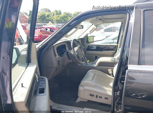 5LMJJ2HT2HEL03302 2017 LINCOLN NAVIGATOR Black Вид салону спереду