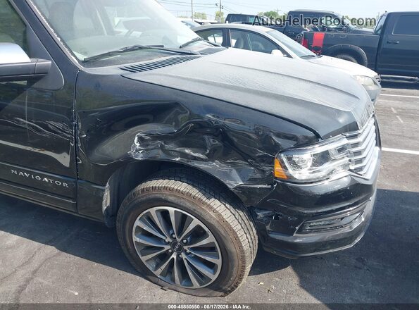 5LMJJ2HT2HEL03302 2017 LINCOLN NAVIGATOR Black Вид спереду