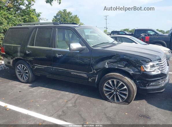 5LMJJ2HT2HEL03302 2017 LINCOLN NAVIGATOR Black Вид задньої частини салону