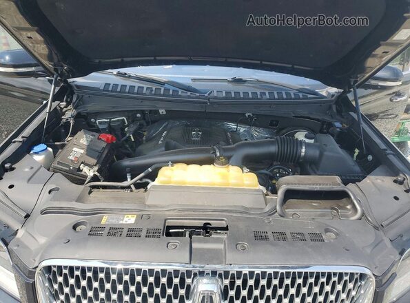 5LMJJ2HT4KEL25020 2019 LINCOLN NAVIGATOR Черный Вид подкапотного пространства