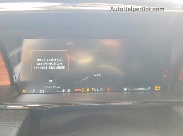 5LMJJ2HT4KEL25020 2019 LINCOLN NAVIGATOR Черный Вид щитка приборов