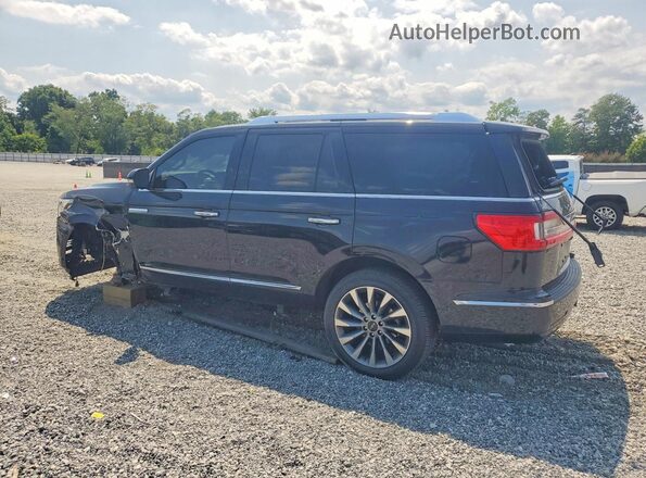 5LMJJ2HT4KEL25020 2019 LINCOLN NAVIGATOR Черный Задняя левая четверть