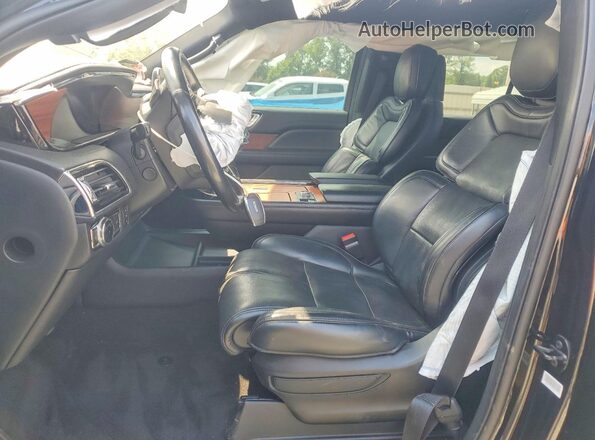 5LMJJ2HT4KEL25020 2019 LINCOLN NAVIGATOR Черный Вид салона спереди