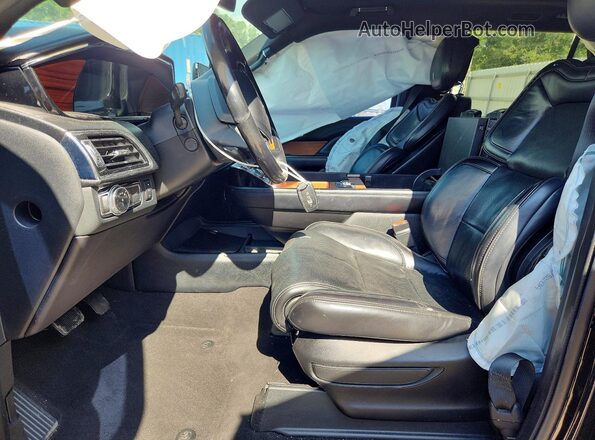 5LMJJ2HT5KEL07299 2019 LINCOLN NAVIGATOR Black Widok wnętrza z przodu