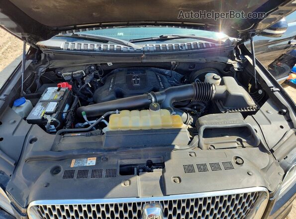 5LMJJ2HT5KEL07299 2019 LINCOLN NAVIGATOR Black Widok komory silnika