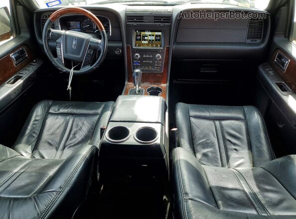 5LMJJ2HT7GEL01009 2016 LINCOLN NAVIGATOR Черный Вид панели приборов