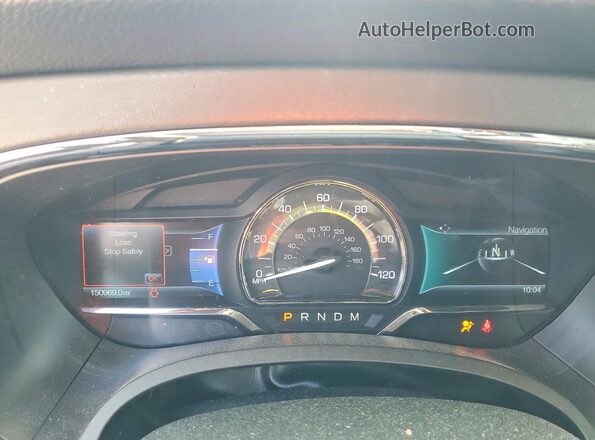 5LMJJ2HT7GEL01009 2016 LINCOLN NAVIGATOR Черный Вид щитка приборов