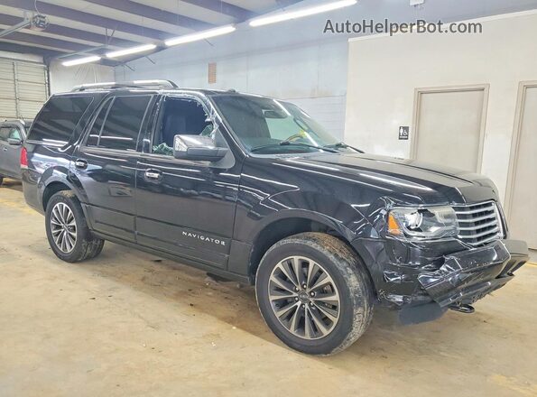 5LMJJ2HT8HEL07130 2017 LINCOLN NAVIGATOR Black Delantero derecho