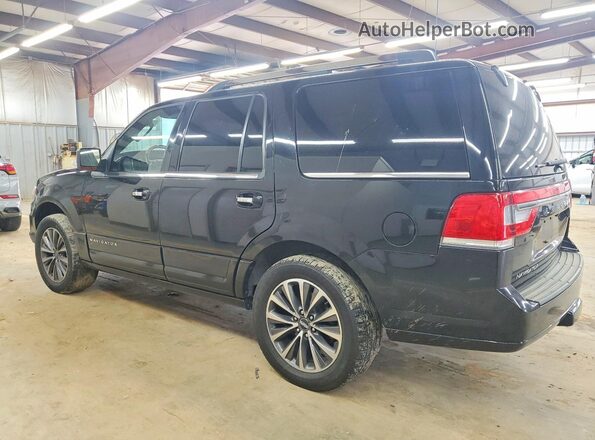 5LMJJ2HT8HEL07130 2017 LINCOLN NAVIGATOR Black Trasero izquierdo
