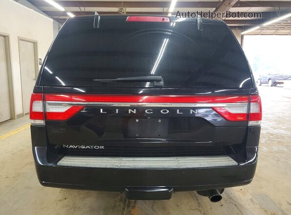5LMJJ2HT8HEL07130 2017 LINCOLN NAVIGATOR Black Vista trasera