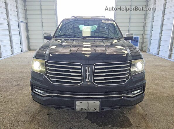 5LMJJ2JT2GEL00229 2016 LINCOLN NAVIGATOR Black Widok z przodu