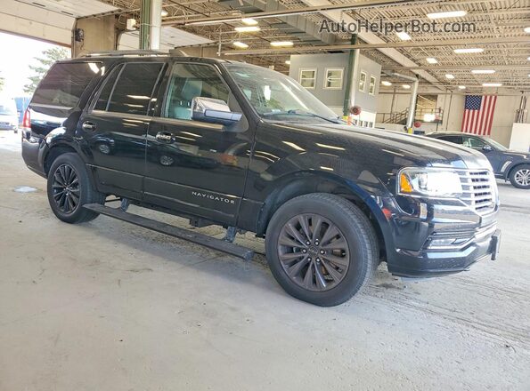 5LMJJ2JT6GEL00864 2016 LINCOLN NAVIGATOR Black Դիմացի տեսք
