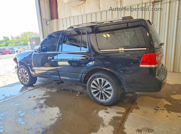 5LMJJ2JT6GEL03439 2016 LINCOLN NAVIGATOR Black Tył lewy