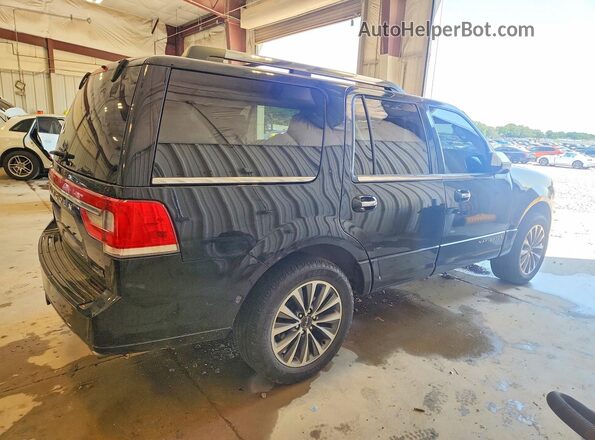 5LMJJ2JT6GEL03439 2016 LINCOLN NAVIGATOR Black Tył prawy