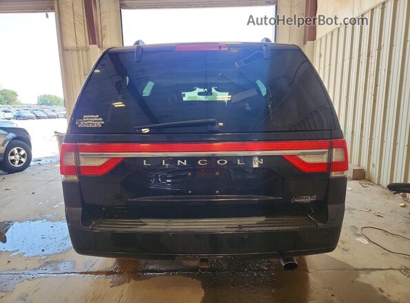 5LMJJ2JT6GEL03439 2016 LINCOLN NAVIGATOR Black Widok z tyłu