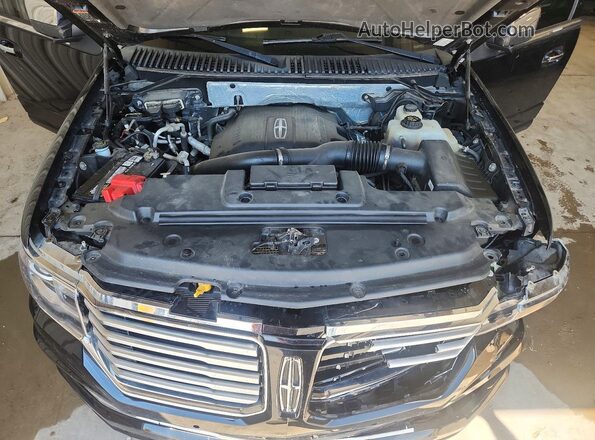 5LMJJ2JT6GEL03439 2016 LINCOLN NAVIGATOR Black Widok wnętrza z tyłu