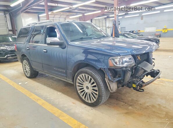5LMJJ2JT7HEL09834 2017 LINCOLN NAVIGATOR Blue წინა მარჯვენა