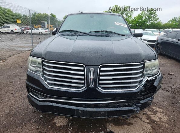 5LMJJ2JT8GEL12322 2016 LINCOLN NAVIGATOR Black Դիմացի տեսք
