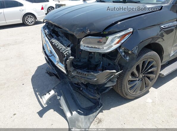 5LMJJ2KT4MEL01361 2021 LINCOLN NAVIGATOR Black Դիմացի տեսք