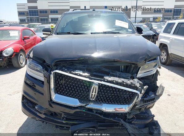 5LMJJ2KT4MEL01361 2021 LINCOLN NAVIGATOR Black Սարքավորումների վահանակի տեսք