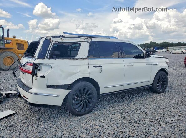 5LMJJ2KT4MEL18967 2021 LINCOLN NAVIGATOR White უკანა მარჯვენა