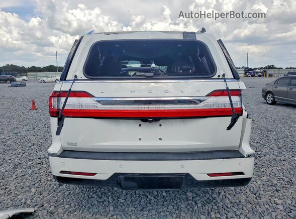 5LMJJ2KT4MEL18967 2021 LINCOLN NAVIGATOR White უკანა ხედი