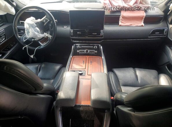 5LMJJ2LG1PEL05356 2023 LINCOLN NAVIGATOR Black Առջևի վահանակի տեսք
