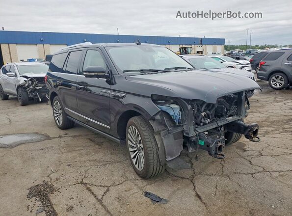 5LMJJ2LT0MEL03655 2021 LINCOLN NAVIGATOR Черный Передняя правая четверть