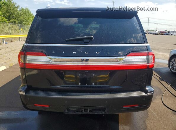 5LMJJ2LT3JEL03645 2018 LINCOLN NAVIGATOR Black Հետևի տեսք