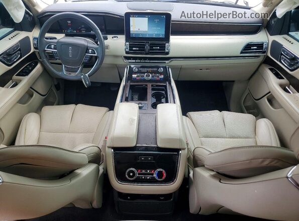 5LMJJ2LT4KEL04451 2019 LINCOLN NAVIGATOR Белый Вид панели приборов