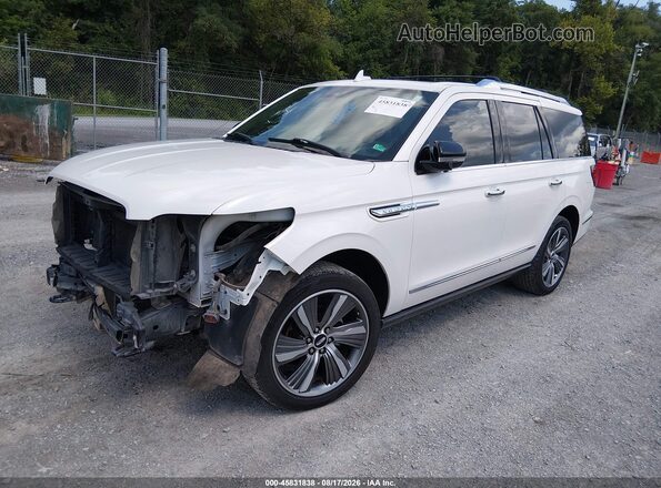 5LMJJ2LT4KEL05051 2019 LINCOLN NAVIGATOR White Przód lewy