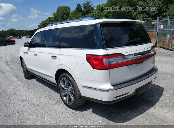 5LMJJ2LT4KEL05051 2019 LINCOLN NAVIGATOR White Tył lewy