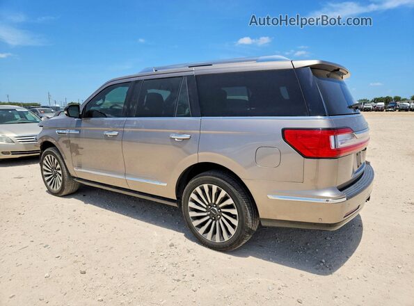 5LMJJ2LT5KEL10386 2019 LINCOLN NAVIGATOR Tan Rear left