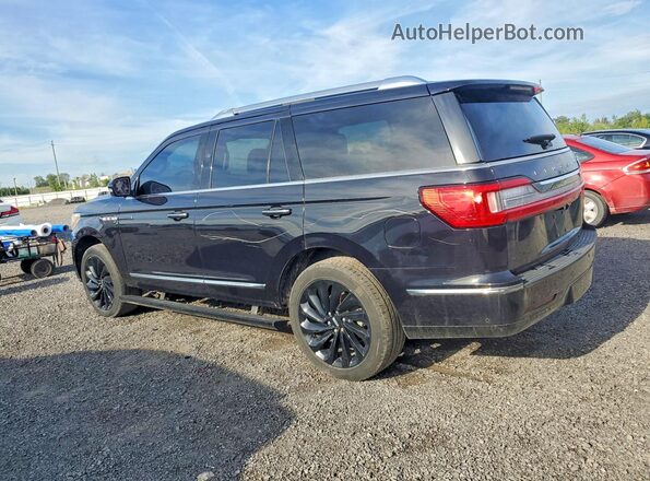 5LMJJ2LT5LEL10938 2020 LINCOLN NAVIGATOR Черный Задняя левая четверть