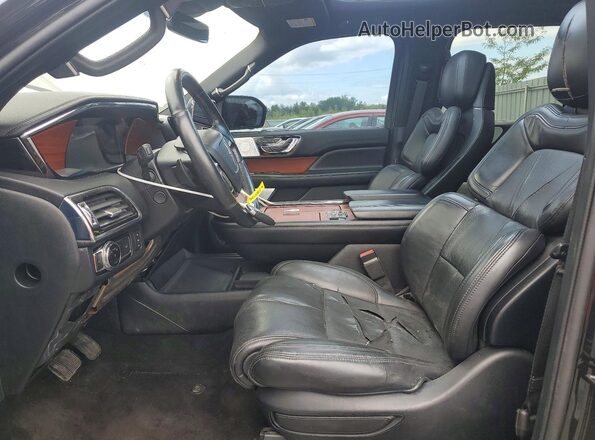 5LMJJ2LT5LEL10938 2020 LINCOLN NAVIGATOR Черный Вид салона спереди