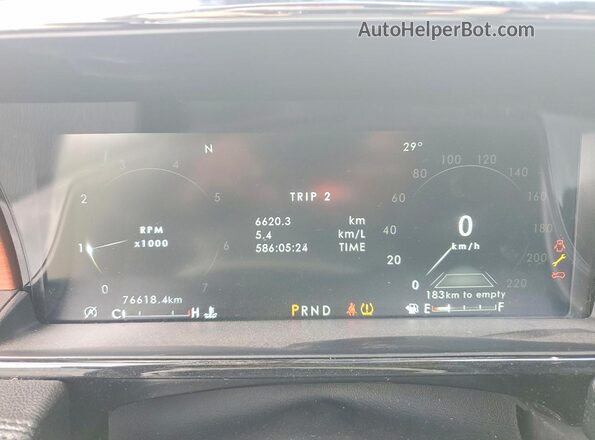 5LMJJ2LT5LEL10938 2020 LINCOLN NAVIGATOR Черный Вид щитка приборов