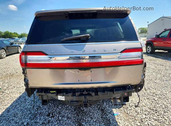 5LMJJ2LT6JEL10489 2018 LINCOLN NAVIGATOR Silver Rear view
