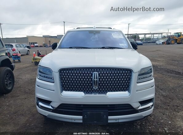 5LMJJ2LTXJEL01679 2018 LINCOLN NAVIGATOR White Widok zestawu wskaźników