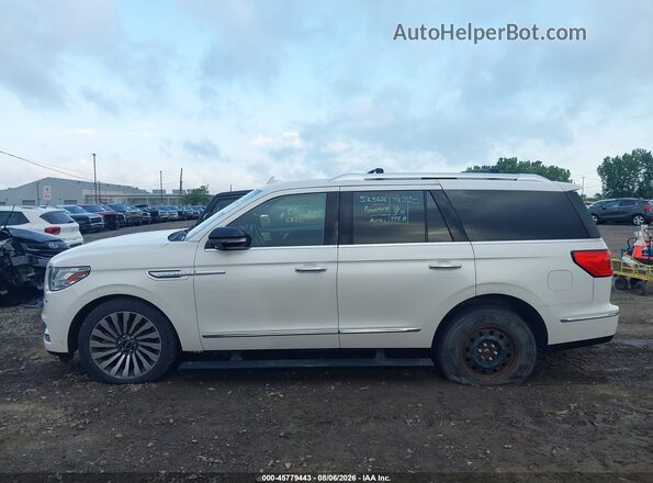 5LMJJ2LTXJEL01679 2018 LINCOLN NAVIGATOR White Widok wnętrza 360 stopni