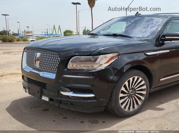 5LMJJ2LTXKEL10366 2019 LINCOLN NAVIGATOR Black Przód lewy