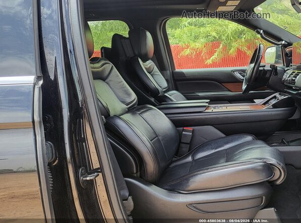 5LMJJ2LTXKEL10366 2019 LINCOLN NAVIGATOR Black Widok wnętrza z przodu