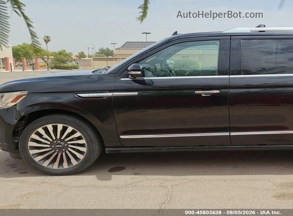 5LMJJ2LTXKEL10366 2019 LINCOLN NAVIGATOR Black Widok zestawu wskaźników